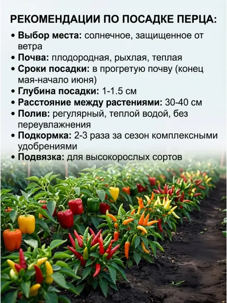 Перец сладкий Гладиатор Агро семена 
