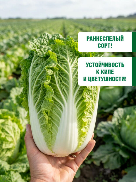 Капуста Нежность F1 (пекинская) семена 